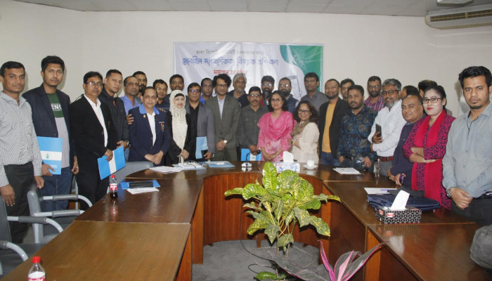 মোবাইল সাংবাদিকতার ওপর পিআইবির প্রশিক্ষণ নিলেন ডিআরইউর সদস্যরা