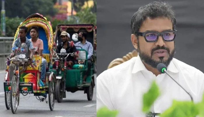 ঢাকার মূল সড়কে ব্যাটারিচালিত রিকশা চলতে পারবে না।