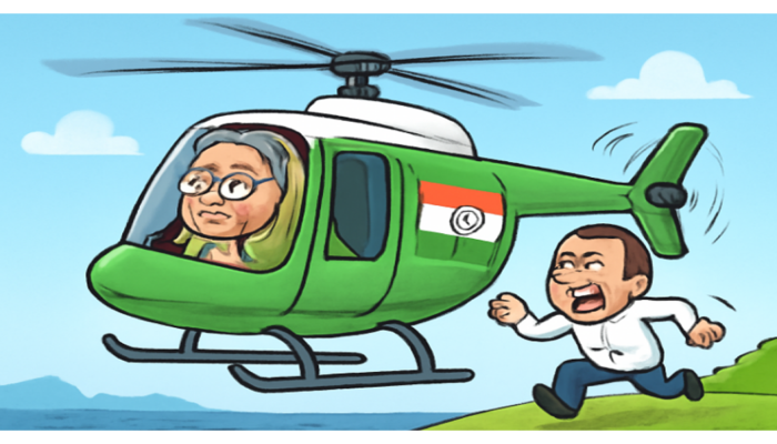 কোন ভুলে শেখ হাসিনা আজ ভারতে পলাতক?