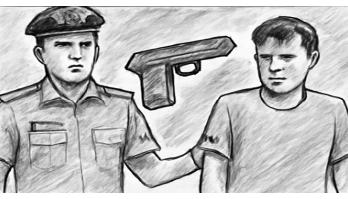 ​চাঁদপুরে পুলিশ কর্মকর্তার অস্ত্র চুরি, পিরোজপুর থেকে যুবক গ্রেপ্তার