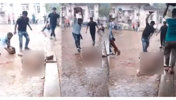 ​প্রকাশ্যে পাথর দিয়ে মাথা থেঁতলে খুন, লাশের উপর দাঁড়িয়ে নৃত্য: নাগরিক নিরাপত্তা কোথায়?