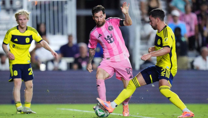 মেসির জোড়া গোলে সেমিতে উঠলো মায়ামি!