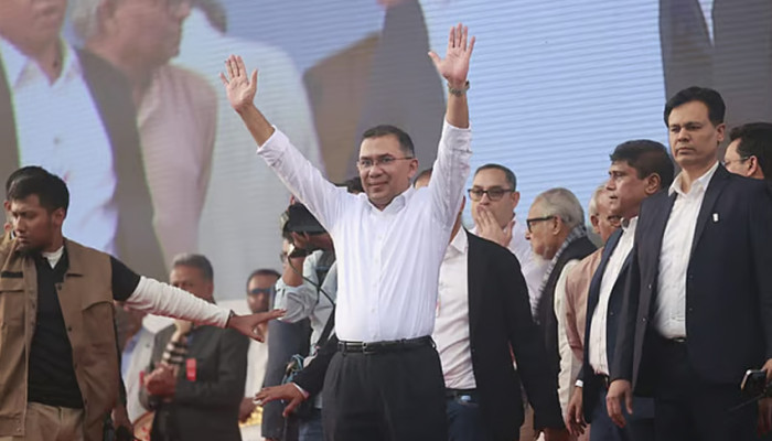 সিলেটে বিএনপির নির্বাচনী জনসভায় যোগ দিলেন তারেক রহমান!